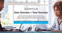 Desktop Screenshot of ancile.com