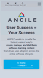 Mobile Screenshot of ancile.com